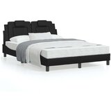  Okvir za krevet s uzglavljem crni 140x190 cm od umjetne kože | shoptok.hr