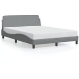  Okvir za krevet Dover svjetlosivi 120 x 200 cm od tkanine | Eponuda.com