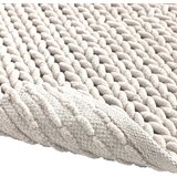 Douceur d intérieur Kremno bela kopalniška preproga 50x80 cm Ariel – | Shoptok.si