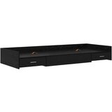  Postelja z dodatnim prostorom za shranjevanje Črna Orehovina, (5000069823) | Shoptok.si