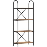vidaXL Polica Staro drvo 60 x 30 x 146 cm Konstruirano drvo | shoptok.hr