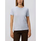 Reserved Regular majica kratkih rukava od pamuka - bljedoplavo | shoptok.hr