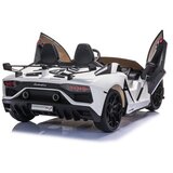  Licenciran avto na akumulator Lamborghini Aventador SX2028 - dvosed - bel | Shoptok.si