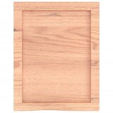  Zidna polica svjetlosmeđa 40x50x(2-4) cm obrađena hrastovina | Eponuda.ba