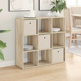  Kreveta s ladicama Sonoma hrast 88,5 x 29 x 84,5 cm | shoptok.hr