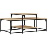  Stolić za kavu boja hrasta 102x60x45 cm konstruirano drvo | Eponuda.com
