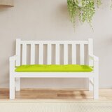  Jastuk za vrtnu klupu jarkozeleni 120x50x7 cm od tkanine Oxford | shoptok.hr