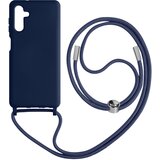 AVIZAR Ovitek z vrvico za Samsung A14 5G in 4G, serija NeckShell Midnight Blue, (20670348) | Shoptok.si