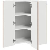  Zidni kutni ormar PORTO Smeđi hrast 57 x 57 x 80 cm | Eponuda.com