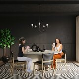 Nice Lamps Črna viseča svetilka ø 45 cm Karim – | Shoptok.si