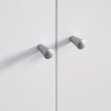 Bessagi Home Garderobna Omara Milo, Bela, Klasična Vrata | Shoptok.si