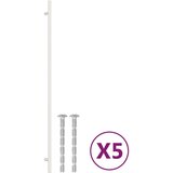  Ručke za ormarić 5 kom srebrne 480 mm od nehrđajućeg čelika | shoptok.hr