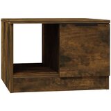 Furnova Klubska mizica dimljeni hrast 50x50x36 cm konstruiran les, (21915432) | Shoptok.si