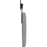  Držeće uzglavlje Zidne tkanina - Svjetlosiva 160 cm bez LED | shoptok.hr