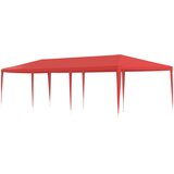 za zabave Crvena 900 x 300 x 255 cm PE i čelik Cijene