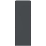  Komoda antracit 67 x 39 x 107 cm čelična | Eponuda.com