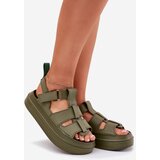 Boto Women's platform sandals green Nitavelia | Shoptok.si