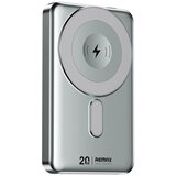 Remax CX-2 15W magnetic,10000mAh,Wireless Power Bank with Built-in Stand silver | ePonuda.com
