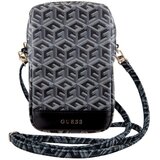 Guess Ramenska torba za telefon z zadrgo z motivom kocke G in kovinskim logotipom, ?rna, (21749356) | Shoptok.si