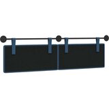  Držeće uzglavlje Zidne tkanina - Plava 160 cm bez LED | shoptok.hr