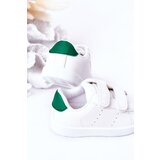 Boto Children's Sneakers With Velcro White-Green California | Shoptok.si