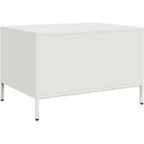  Stolić za kavu bijeli 68,5x50x43,5 cm hladno valjani čelik | shoptok.hr