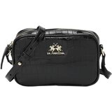 La Martina Torba preko ramena 'Geraldina' crna | shoptok.hr