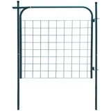 vidaXL Vrtna Vrata za Ogradu 100x100 cm Zelena | shoptok.hr