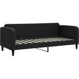  Dnevni krevet na razvlačenje crni 80 x 200 cm od tkanine | Eponuda.com