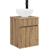  Set namještaja za kupaonicu 3 kom. Hrast artisan | shoptok.hr