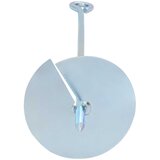  Zemaljska sidra 4 pcs Srebrna Ø10 x 50 cm Galvanizirani metal | shoptok.hr