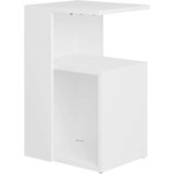  Stranska mizica bela 36x30x56 cm iverna plošča, (20625453) | Shoptok.si