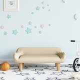 vidaXL Otroški kavč krem 70x40x24 cm blago | Shoptok.si