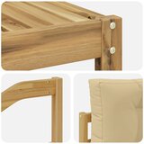  Set vanjskih sofa 10 kom. Bijela i bež | shoptok.hr