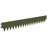  Ograda oko Travnjaka 50 pcs 103 x 15 cm metal Maslinastozelena | shoptok.hr