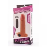 pleasure extender navlaka za penis od realističnog silikona sa vibracijom LVTOY00055