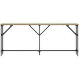  Konzolni stol boja hrasta sonome 180x23x75 cm konstruirano drvo | shoptok.hr