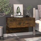  Zidni noćni ormarići 2 kom boja dimljenog hrasta | shoptok.hr