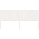  Posteljno vzglavje belo 205,5x4x100 cm trdna borovina, (20644705) | Shoptok.si
