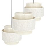  Luster na užetu BOHO 3xE27/60W/230V krem/juta | Eponuda.com