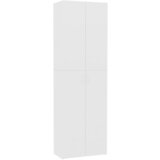 Furnova Pisarniška omara bela 60x32x190 cm iverna plošča, (21919606) | Shoptok.si