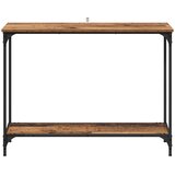  Konzolna stolica s policom Staro drvo 101 x 30.5 x 75 cm | Eponuda.com