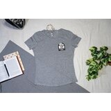 POWERED by coffee - Strukirana majica Pepeljasta 2XL | ePonuda.com