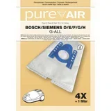 Vrečke za sesalnike BOSCH/SIEMENS D/E/F/G/H G-ALL - 4 vrečke + filter, (5000257127)