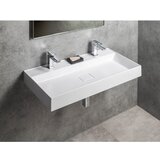Sapho Bijeli dupli umivaonik od mineralnog kompozita 96x44 cm Godiva – | shoptok.hr