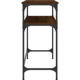  Konzolni stol smeđa boja hrasta 75x35 5x75 cm konstruirano drvo | shoptok.hr