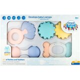 Canpol Pastels ropotuljica z grizljajočim delom darilni set 0m+ Cene