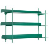PT LIVING Zelena metalna polica s više razina 60 cm Cool Retro – Cijene