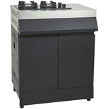 KINGSTONE Modul roštilj-kuhinje The Quad The Beast (Crna, srebrna, D x Š x V: 73,5 x 55,5 x 91,5 cm) | shoptok.hr