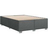 vidaXL Okvir kreveta s oprugama i madrac svjetlosivi 160x200cm tkanina | shoptok.hr